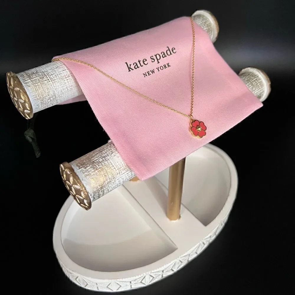 Kate Spade clover necklace
